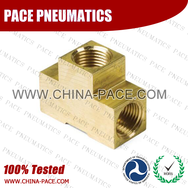 Union Tee Brass Pipe Fittings, Brass Pipe Fittings, Brass Hose Fittings, Brass Air Connector, Brass BSP Fittings